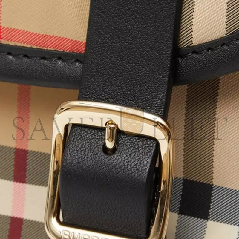 BURBERRY PLAID NYLON BACKPACK 8037127 (29*25*9cm)